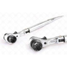 Glory 17x19 mm Mafsallı Kazıklı Cırcırlı Lokma Anahtar