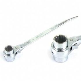 Glory 19x21 mm Kromajlı Kazıklı Cırcırlı Lokma Anahtar