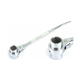 Glory 19x21 mm Kromajlı Kazıklı Cırcırlı Lokma Anahtar