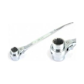Glory 21x22 mm Kromajlı Kazıklı Cırcırlı Lokma Anahtar