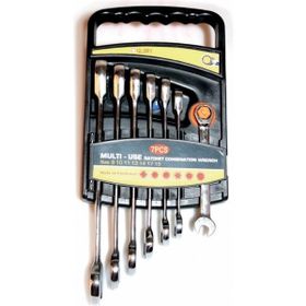 Glory HL9323 7'li Triple Cırcır Anahtar Takımı