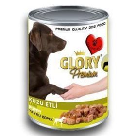 Glory Kuzu Etli Yavru 400 gr Köpek Konserve Yaş Mama