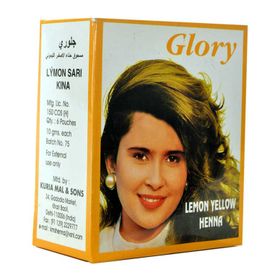 Glory Limon Sarısı 10 gr Hint Kınası