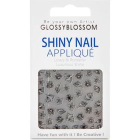 Glossy Blossom 45257 Floral Garden Midnight Tırnak Sticker