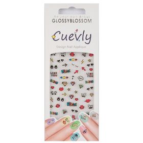 Glossy Blossom 966760 Cuevly Tırnak Süsleme Sticker