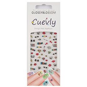 Glossy Blossom 966760 Cuevly Tırnak Süsleme Sticker