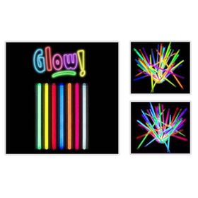 Glow Fosforlu Stick 20 cm 10 Adet Kırılan Çubuk