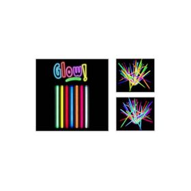 Glow Fosforlu Stick 20 cm 10 Adet Kırılan Çubuk