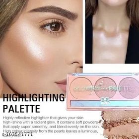 Glowing Nice 03 Palette Highlighter 3'lü Aydınlatıcı