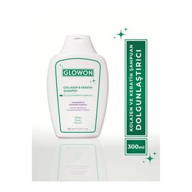 Glowon 300 ml Kolajen Keratin Hacim Arttırıcı ve Dolgunlaştırıcı Formül Şampuan