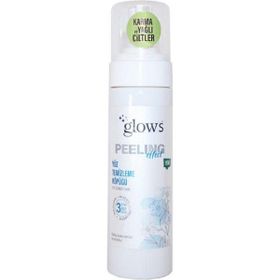 Glows 200 ml Peeling Karma ve Yağlı Ciltler Yüz Temizleme Köpüğü