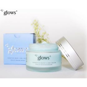 Glows 50 ml Gümüş İçerikli Sensitive Nemlendirici Vücut Bakım Kremi
