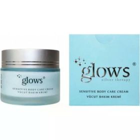 Glows Silver Therapy 50 ml Sensitive Vücut El ve Yüz Bakım Kremi