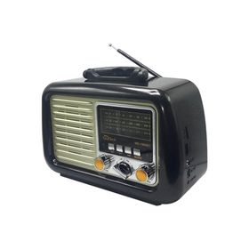 Glr MD-1900BT Siyah Bluetooth Hoparlörlü Nostaljik Radyo