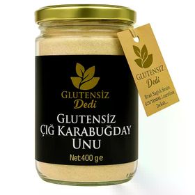 Glutensiz Dedi 400 gr Glutensiz Çiğ Karabuğday Unu