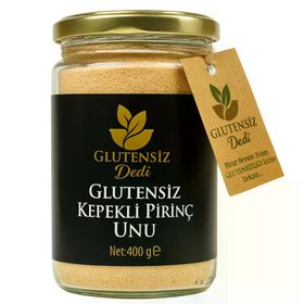 Glutensiz Dedi 400 gr Glutensiz Kepekli Pirinç Unu