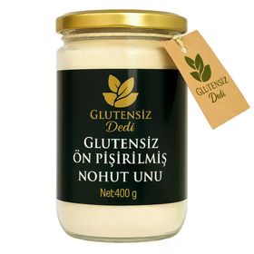 Glutensiz Dedi 400 gr Glutensiz Ön Pişirilmiş Nohut Unu