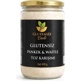 Glutensiz Dedi 400 gr Glutensiz Pankek & Waffle Un Karışımı