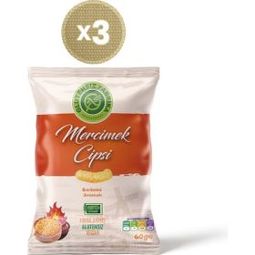 Glutensiz Fabrika 60 gr Barbekü Soslu Mercimek Cipsi (3 adet)