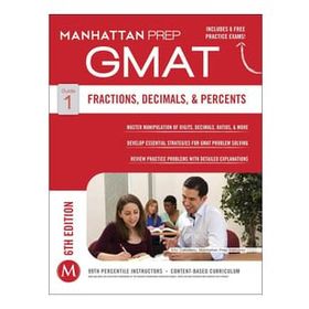 GMAT Fractions Decimals & Percent - Manhattan Prep