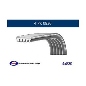 GMB 4PK0830 Vantilatör Kayışı