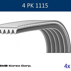 GMB GPK 4PK1115 Kanallı Kayış