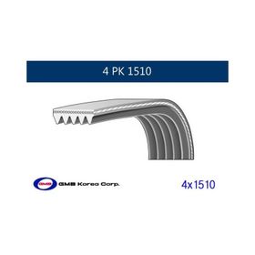 GMB GPK 4PK1510 Kanallı Kayış