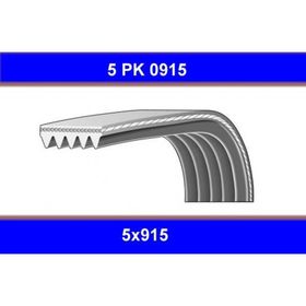 GMB GPK 5PK0910 Kanallı Kayış