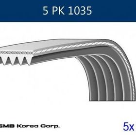 GMB GPK 5PK1035 Kanallı Kayış