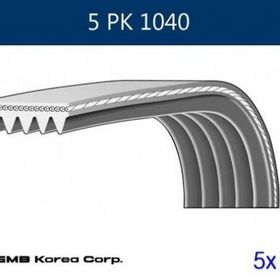 GMB GPK 5PK1040 Kanallı Kayış