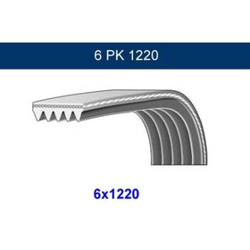 GMB GPK 6PK1220 Kanallı Kayış