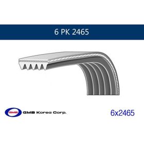 GMB GPK 6PK2465 Kanallı Kayış