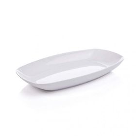 GMB Nazen 40 cm Termoset Kırılmaz Oval Kayık Tabak