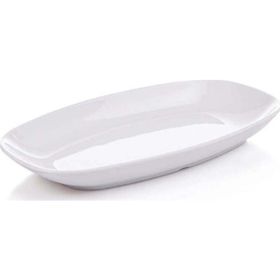 GMB Nazen K-21 Termoset Kırılmaz 26 cm Oval Kayık Tabak