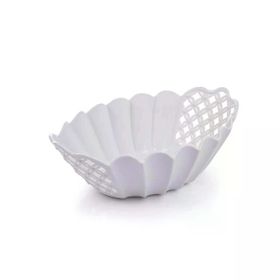 GMB Nazen K-49 12 Adet Termoset Kırılmaz 21x32 cm Oval Ekmek Sepeti