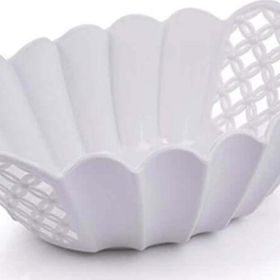 GMB Nazen K-49 12 Adet Termoset Kırılmaz 21x32 cm Oval Ekmek Sepeti