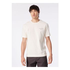 Gmg Fırenze GU24MSS03023 Bisiklet Yaka Ekru Erkek T-Shirt