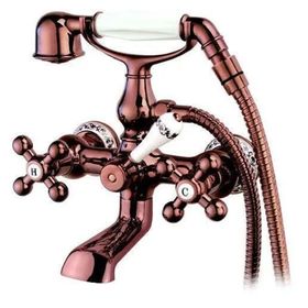 GMS ANT103 Antik Rustik Bakır Altın Mix Banyo Duş Bataryası
