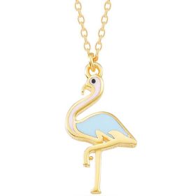 GMS Gold Flamingo Kadın Gümüş Kolye