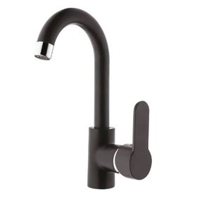 GMS Zirve Mix Siyah Krom Lavabo Bataryası