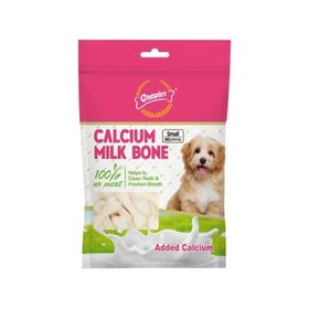 Gnawlers Kalsiyumlu Sütlü 90x5 cm Köpek Ödül Kemiği