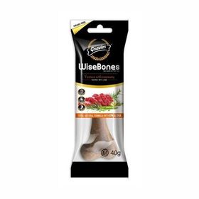 Gnawlers Wise Bone Geyik ve Biberiyeli Aromalı 40 gr Köpek Ödül Kemiği