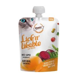 Gnawlers Yumurta Sarısı ve Sebzeli Krema 100 gr Kedi Ödül Maması