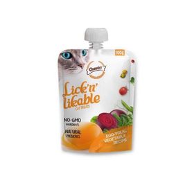 Gnawlers Yumurta Sarısı ve Sebzeli Krema 100 gr Kedi Ödül Maması