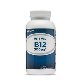 GNC Vitamin B-12 500 mcg 100 Tablet