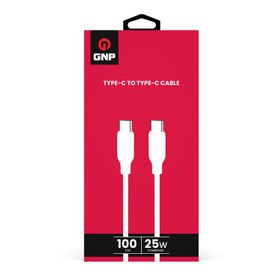 GNP 25 W Type-C Beyaz Kablo