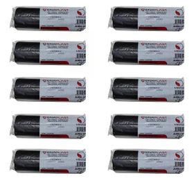 Gnr Endüstriyel 2 Kat Siyah 500 gr 80x110 cm 10'lu Paket Jumbo Çöp Poşeti