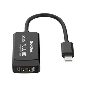 Go Des GD-8275 Lightning HDMI 2K Dönüştürücü Adaptör Lightning AV Kablo