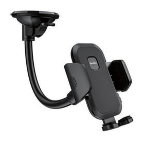 Go Des GD-HD649 Siyah 360 Oynar Başlıklı Vantuzlu Tasarım Araç İçi Telefon Tutucu