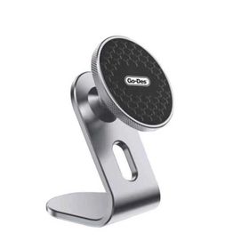 Go Des GD-HD719 Gri 360 Derece Dönebilen Düz Zemin Versiyon Magnetik Araç İçi Telefon Tutucu